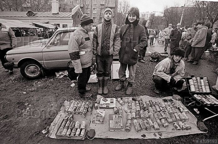 Продажа и обмен пивных банок для коллекций, Москва, 1992 год