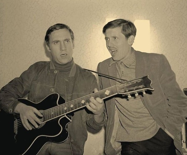 	Владимир Высоцкий и Валерий Золотухин, 1970 г.