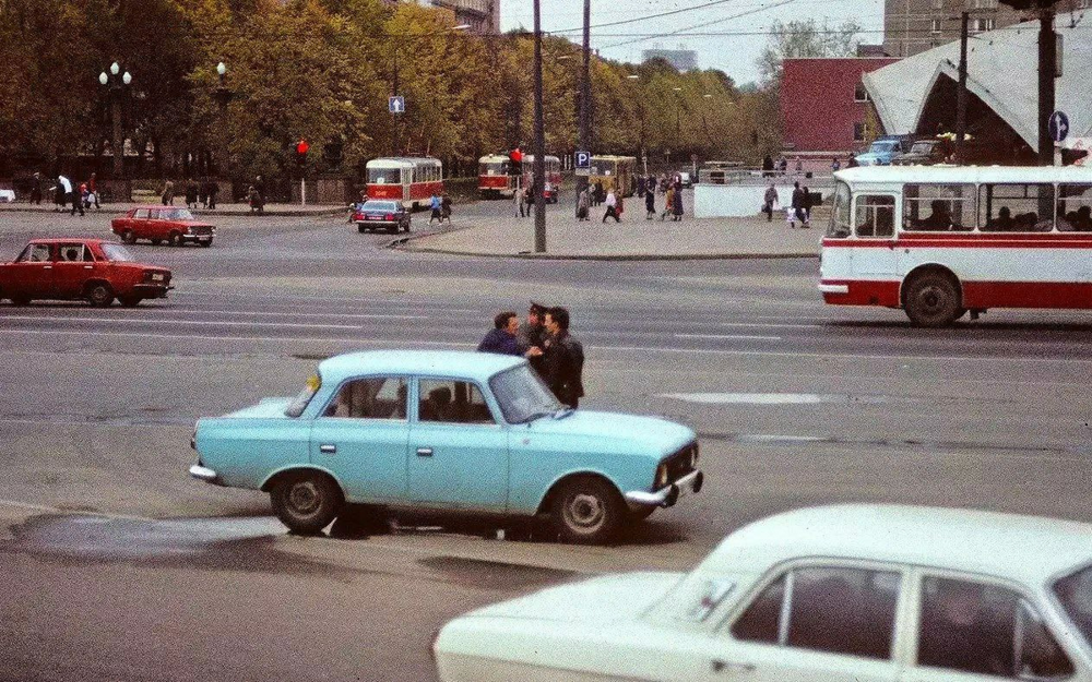 Москва.  1980-х годов