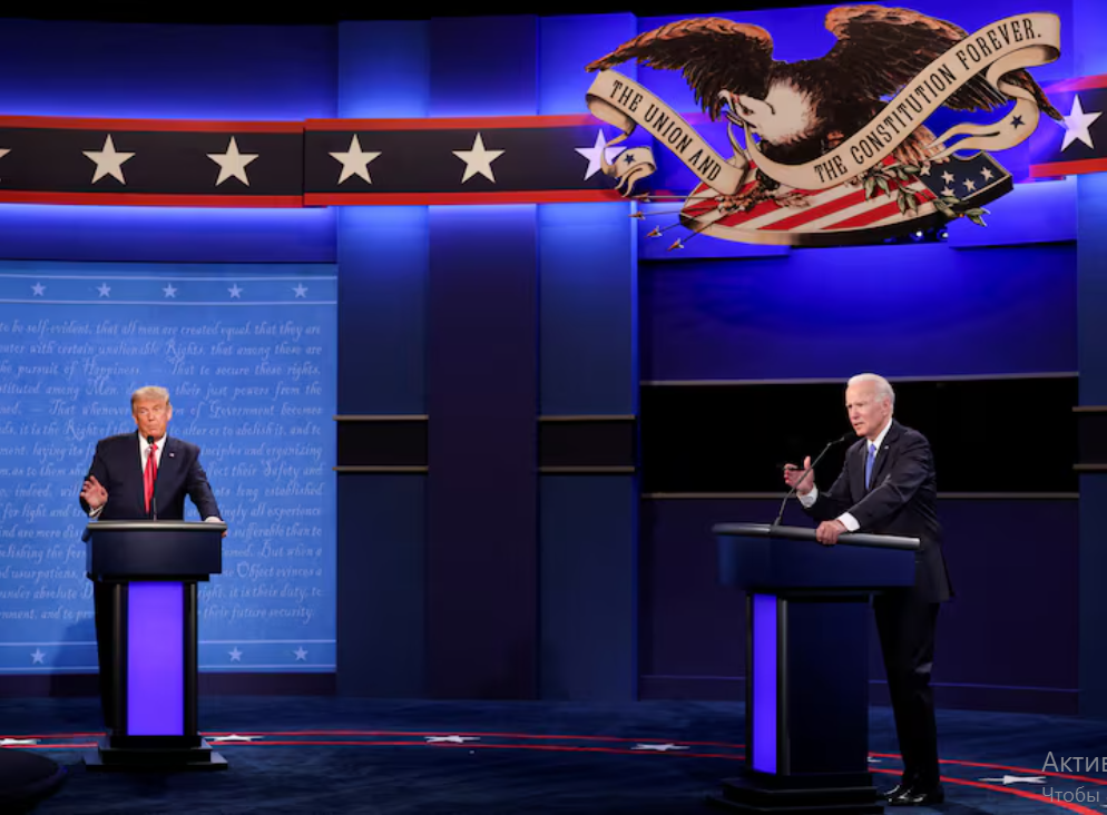 В СМИ озвучили детали предвыборных дебатов Байдена и Трампа