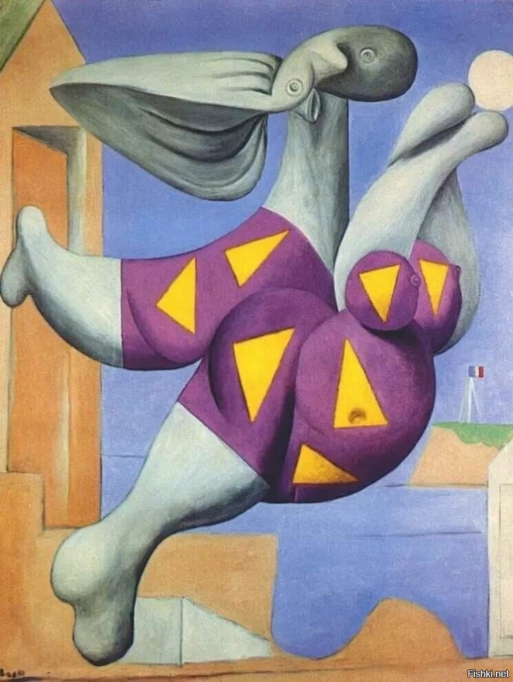 «Купальщица с пляжным мячом» — Пабло Пикассо