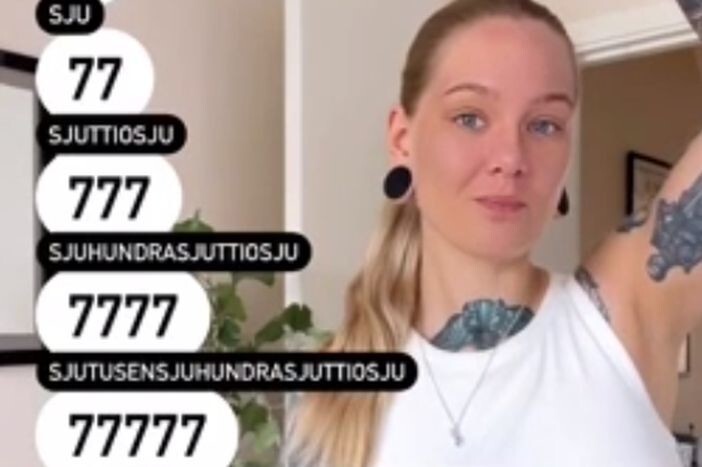 Числа в шведском языке