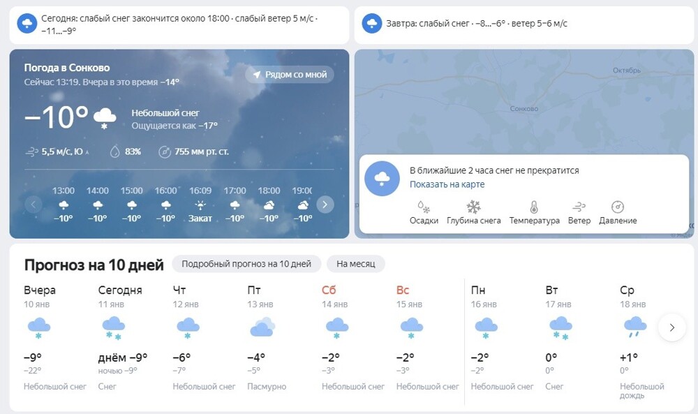 Как работает Яндекс Погода?