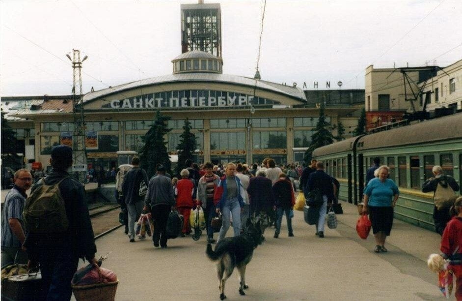 Санкт-Петербург, Финляндский вокзал, 2001 год