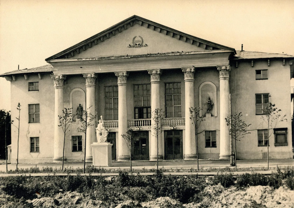 Муром, Владимирская область. Клуб строителей, конец 1950-х годов.