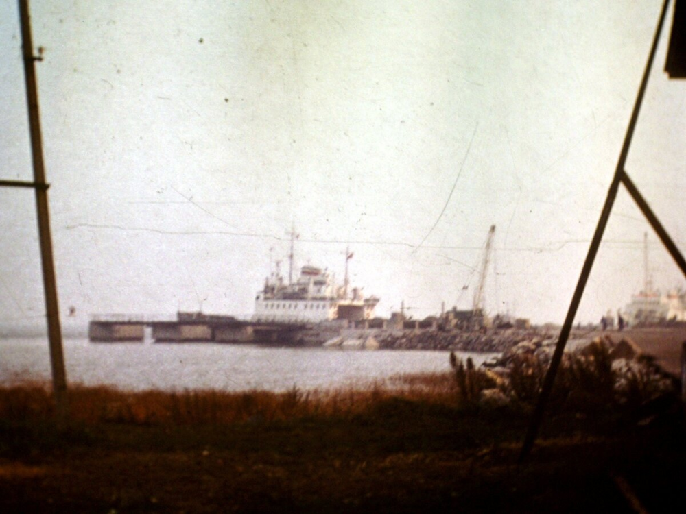 Остров Муху, ЭССР, портопункт, пограничная зона, 1977 год. на момент съемки погранзона.