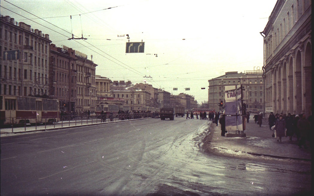 Ленинград. Лиговский проспект, 1988 год.