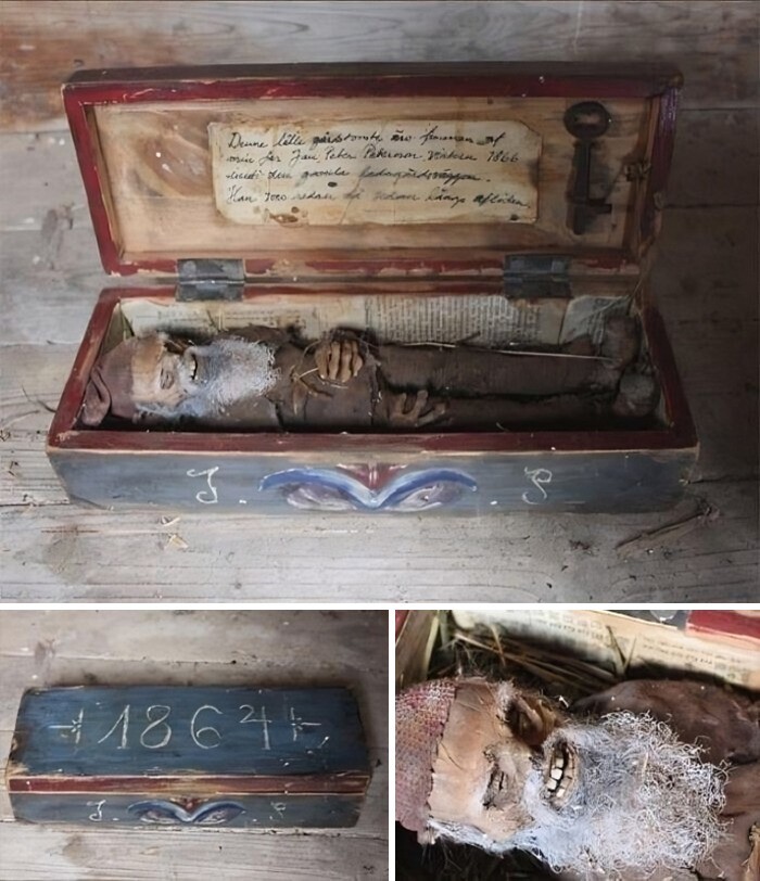 9. «Гном», найденный в гномьем гробу в Швеции в 1866 году