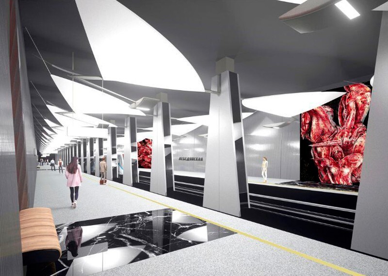 Появились проекты пяти станций новой Бирюлевской линии метро