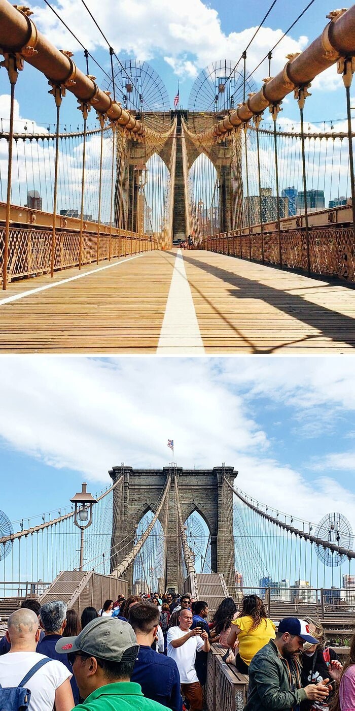 22. «Бруклинский мост, Нью-Йорк»
