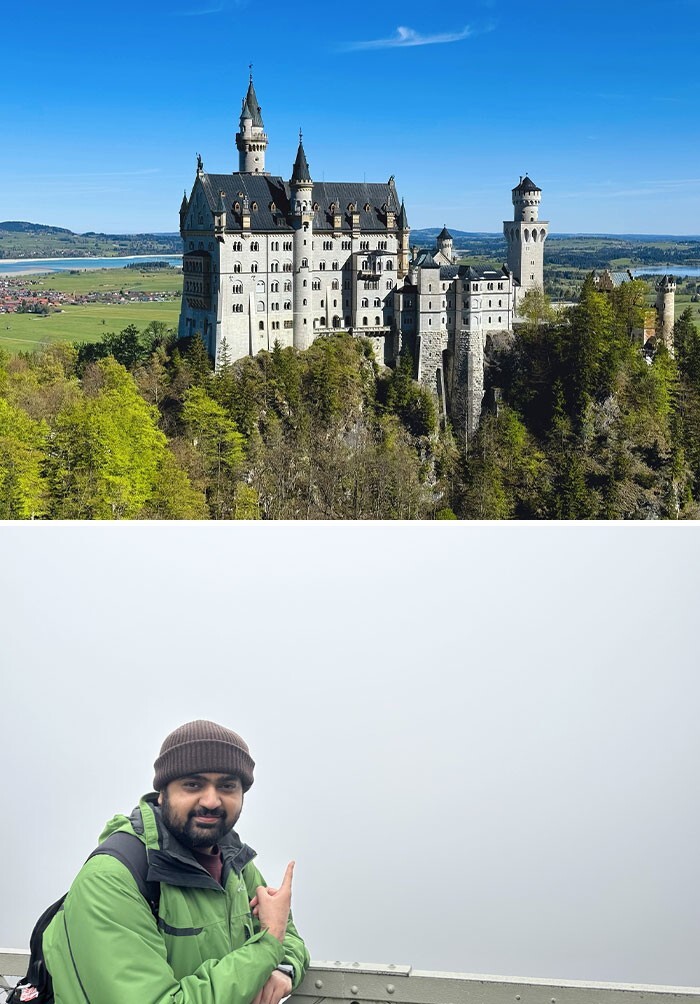 1. «Поехали посмотреть на знаменитый замок Нойшванштайн, и вот что увидели»