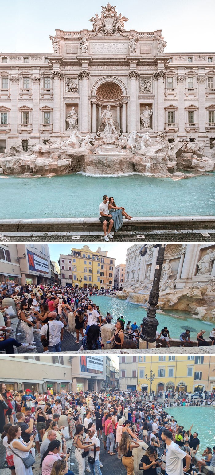 3. «Несмотря на то, что фонтан Треви является, возможно, самой многолюдной достопримечательностью в мире, это шедевр, который нельзя пропустить во время посещения Рима»