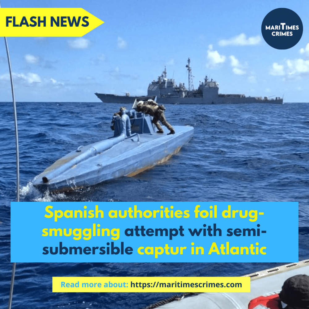 Испанские таможенники перехватили наркоподлодку у Канарских островов