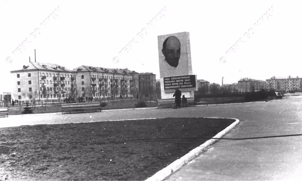 Муром, Владимирская область. Улица Жданова, 1970 год.