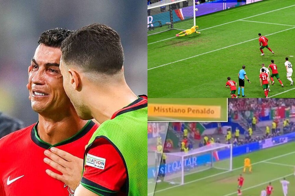 «Мазилиану Пеналду»: телеканал BBC потроллил Криштиану Роналду, который не смог забить мяч в матче Португалии со Словенией
