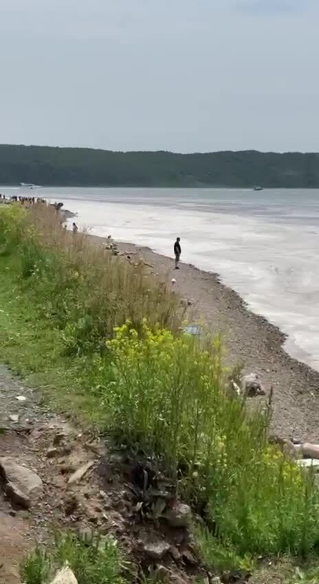 Во Владивостоке сейчас вот такое море