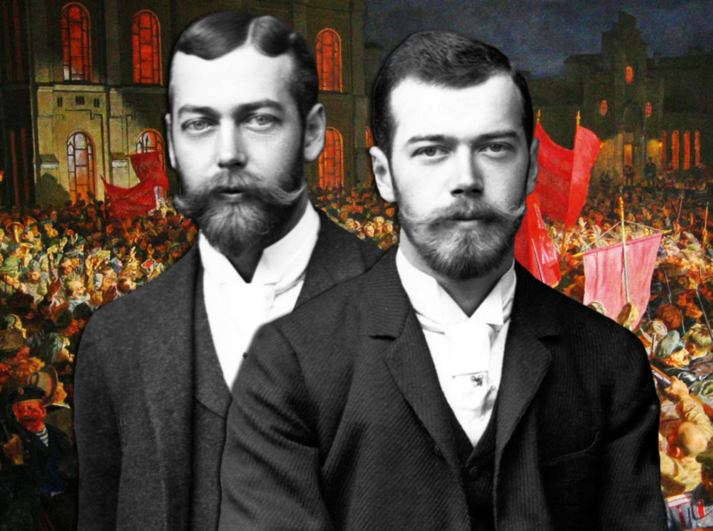 Почему российский император Николай II и английский монарх Георг V были так похожи