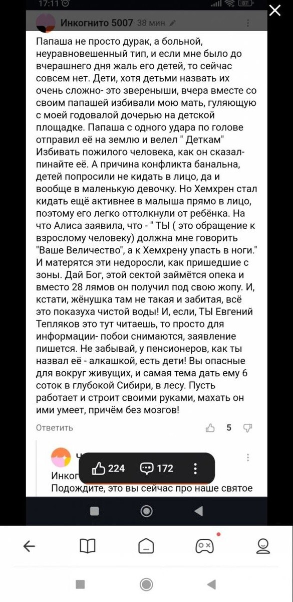 Отец 9 детей Евгений Тепляков напал во дворе на пенсионерку, дети помогали папе бить женщину