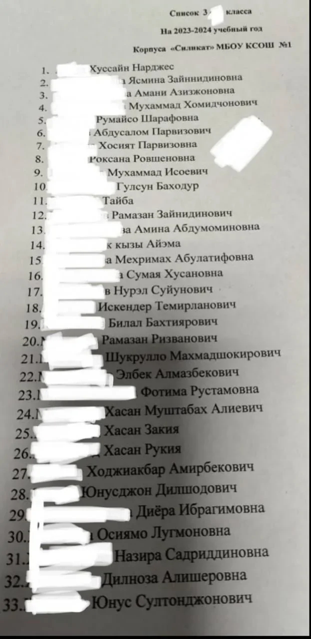 В школьные классы порекомендовали брать не больше трёх детей с плохим русским языком