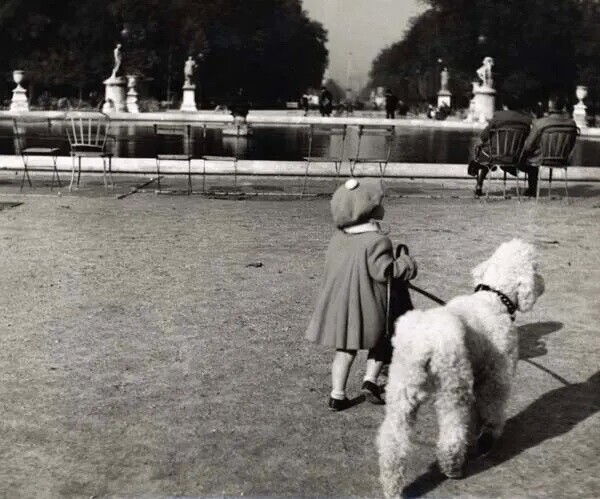 Сад Тюильри, Париж, 1953 год