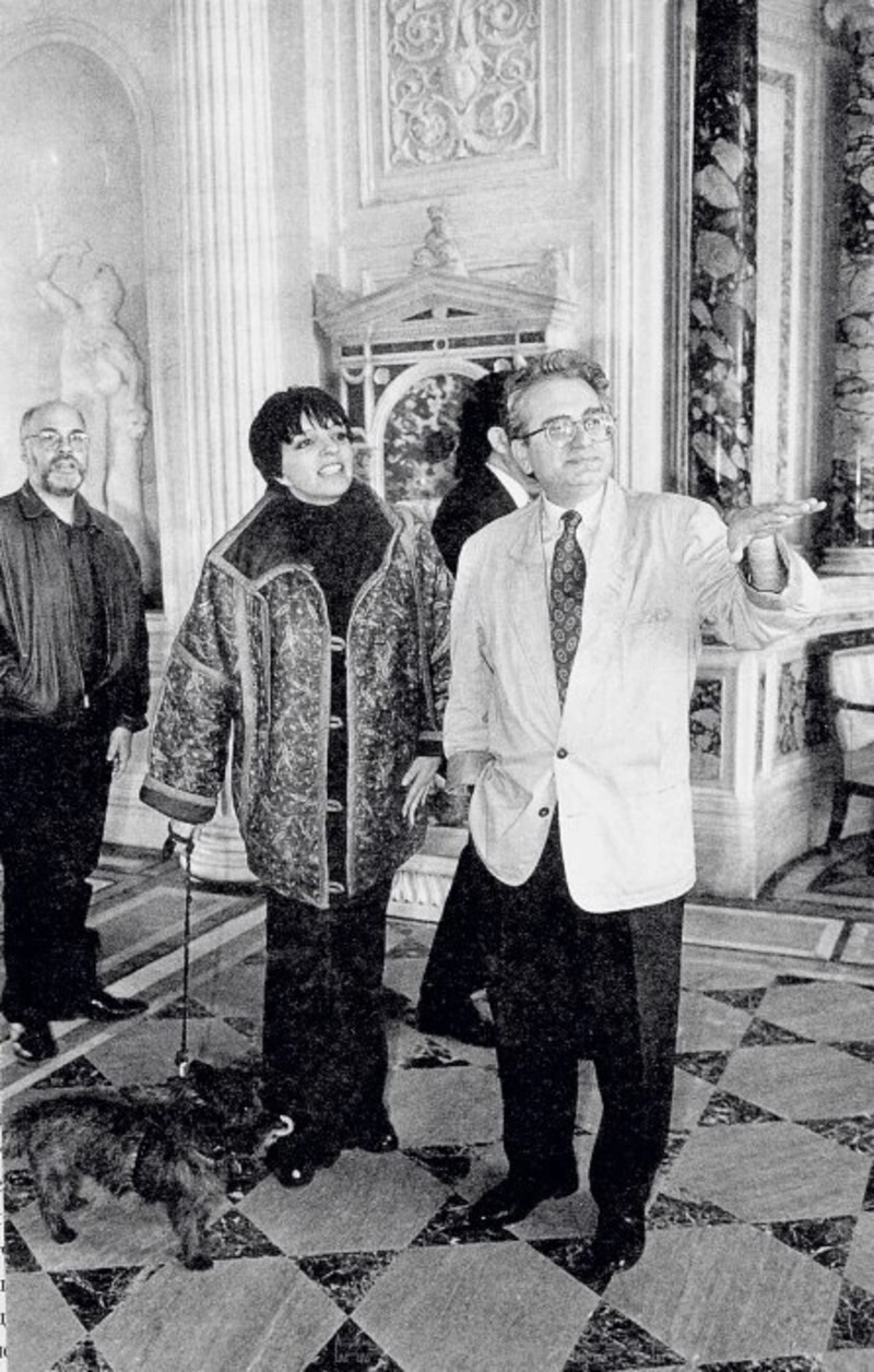 Лайза Минелли в Эрмитаже, 1994 год.
