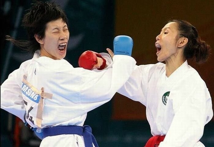 На спорте