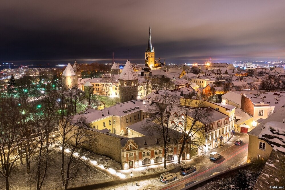 Вечерний Таллинн