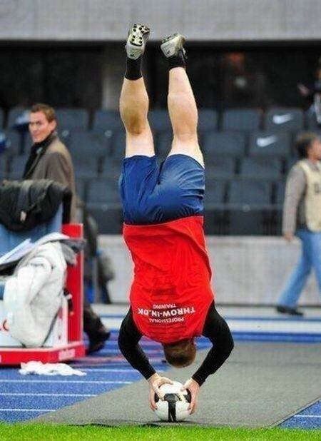 На спорте