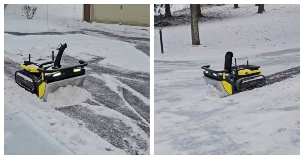 Робот для уборки снега