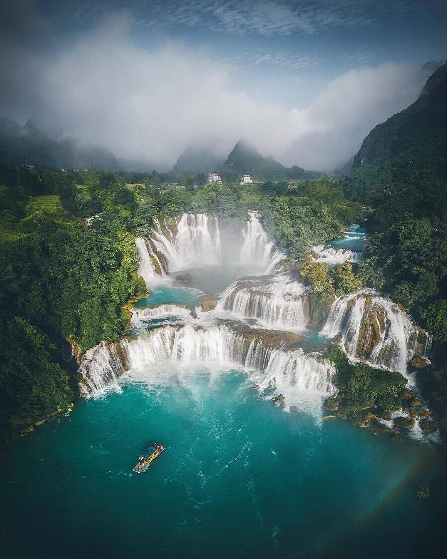 1. Водопад Ban Gioc, Вьетнам