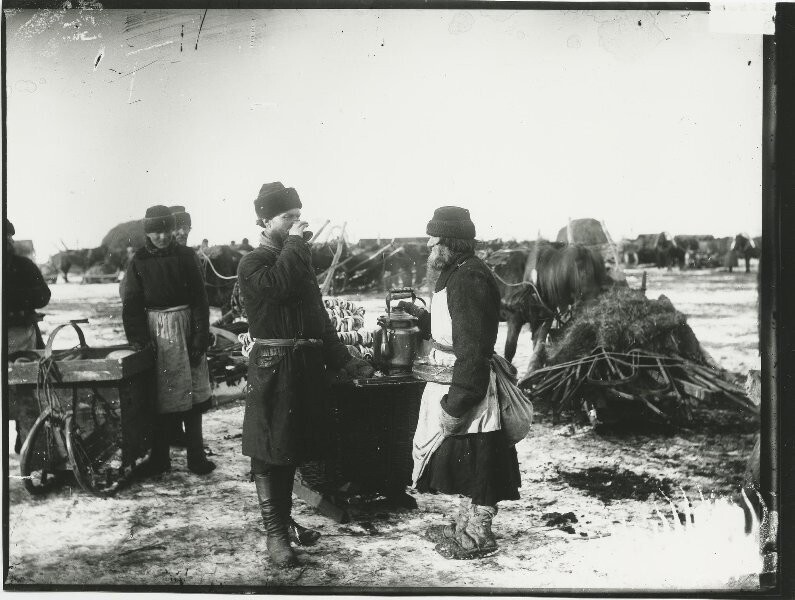 Торговец сбитнем. Максим Дмитриев, 1890-е, Нижегородская губ.