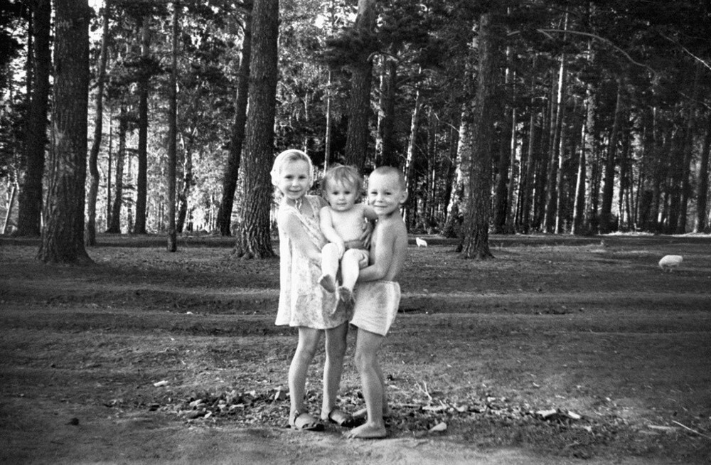 Архив Владимира Александровича Карлова.  Дети. 1962 год. Фотограф Борис Смирнов-Русецкий.