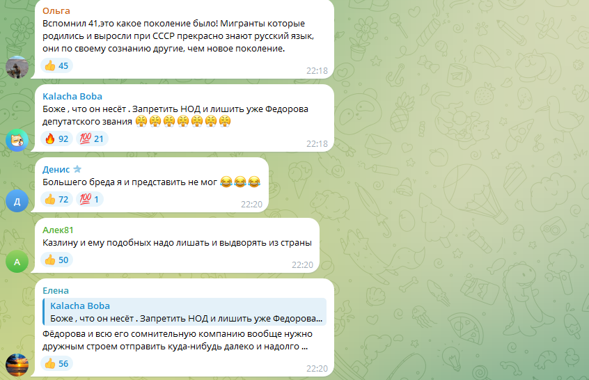 «Русские сами виноваты, что мигранты совершают в России преступления»: активист НОД - об отношении к приезжим