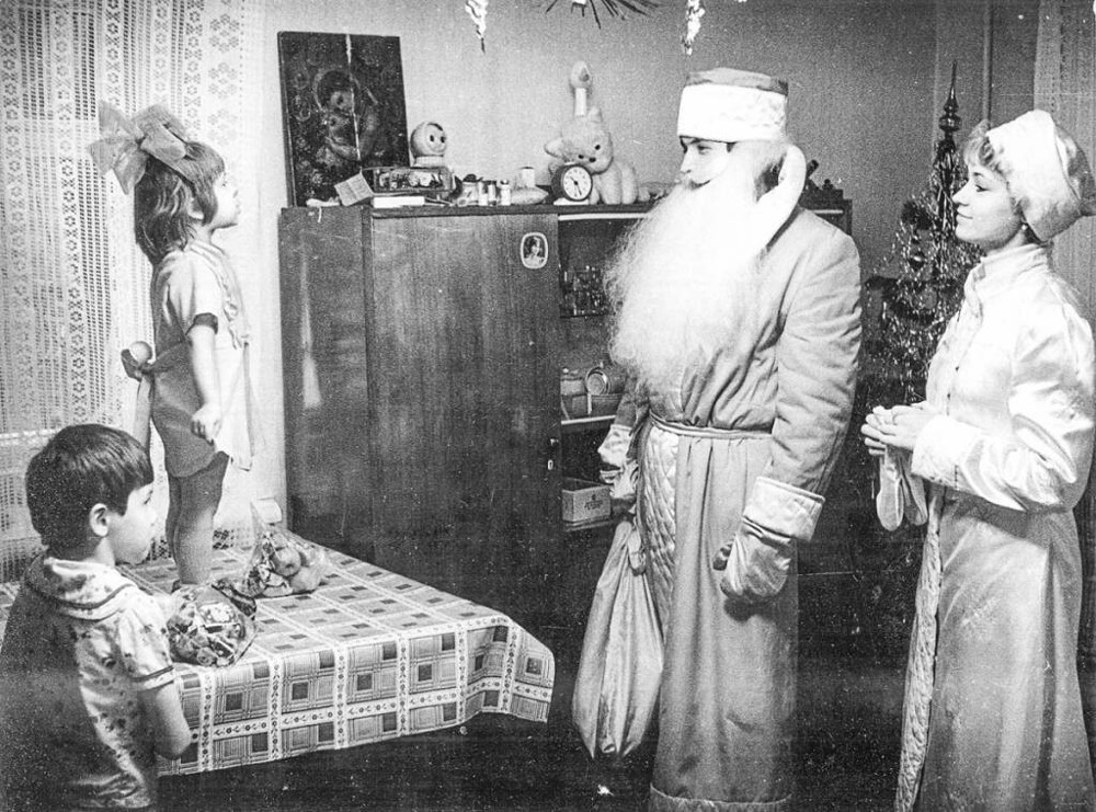 Интересные фотографии времен СССР. Новогоднее!