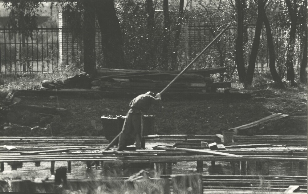 Работа. Санаторий, грязелечебница – Старая Русса, Новгородская область, 1983