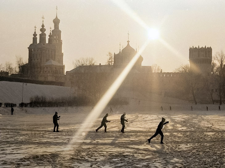 Ностальгические фотографии Советских зимних забав и просто интересных снимков