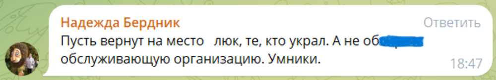 В Приморье жители устали из-за открытого люка на проезжей части и решили проблему по-своему