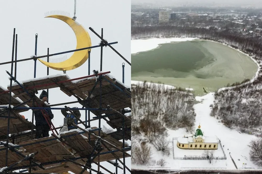 Толпа иноземцев напала на активиста, выступавшего против строительства мечети в Москве