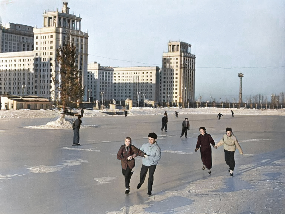 Ностальгические фотографии Советских зимних забав и просто интересных снимков