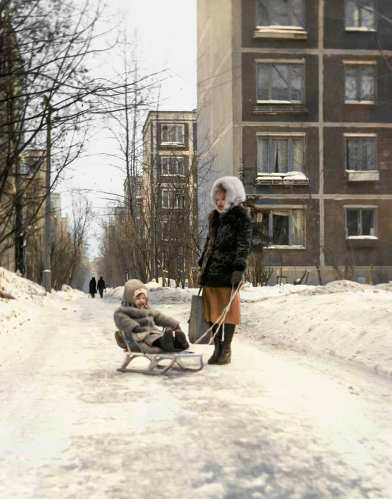 Ностальгические фотографии Советских зимних забав и просто интересных снимков