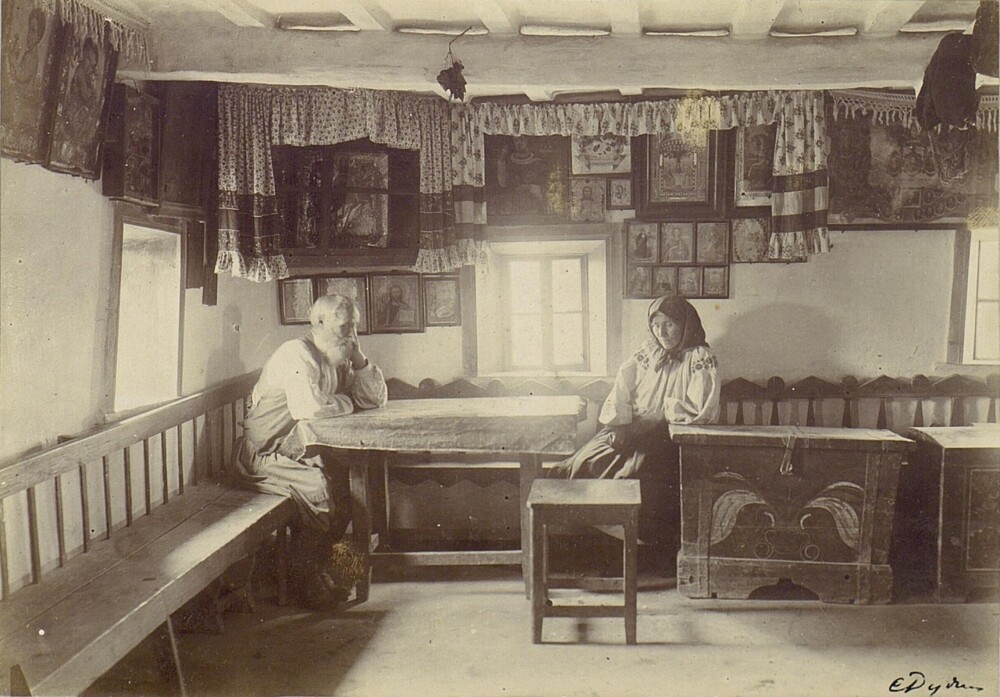 Малороссийская хата. Херсонская губерния, Елисаветградский уезд, 1894. Автор С. М. Дудин