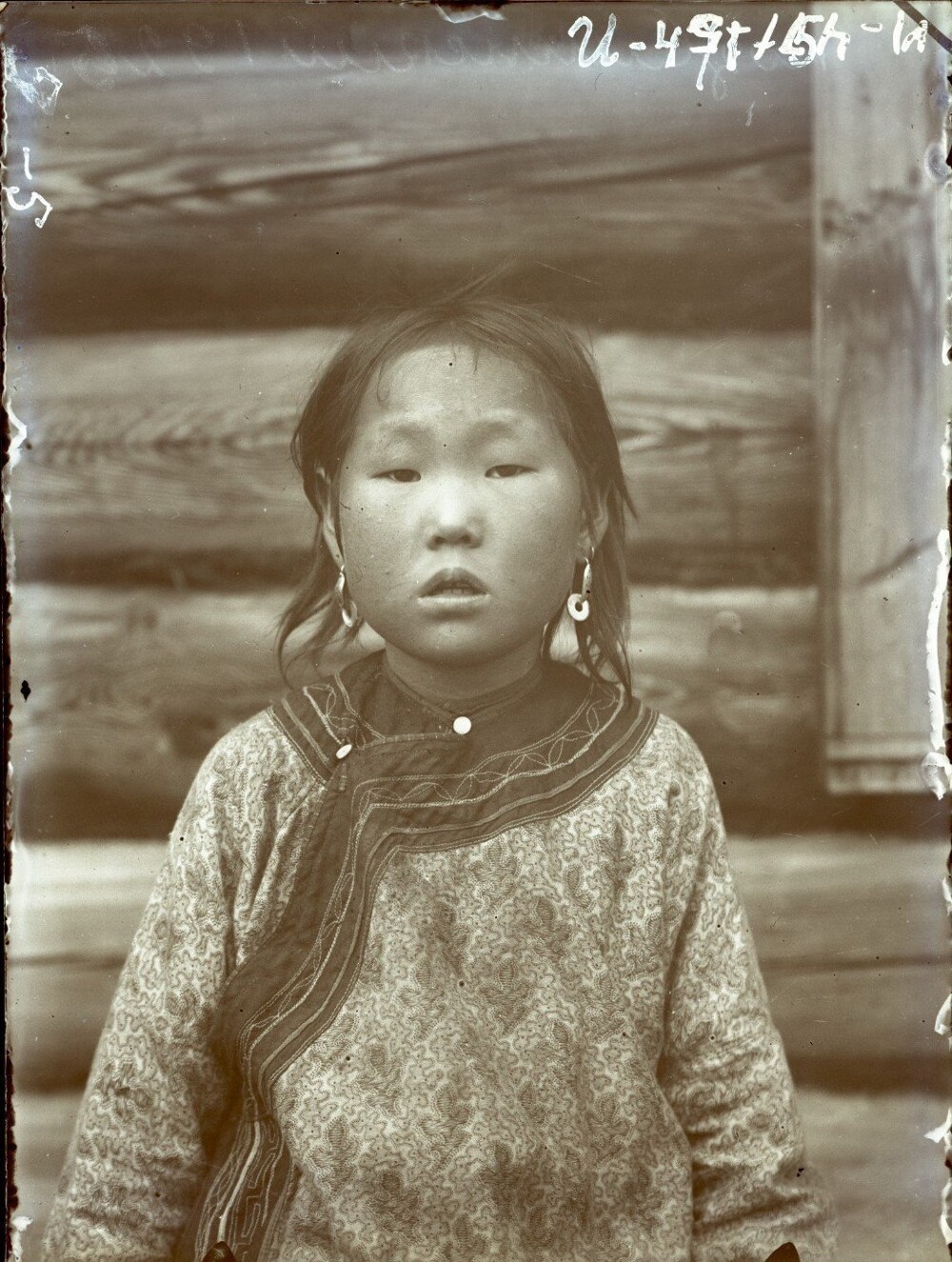 Девочка пяти лет, нанайцы, Амурская область, 1926