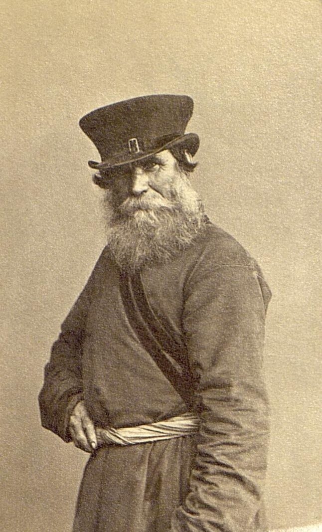 Извозчик. Санкт-Петербург, 1860-е. Автор В. А. Каррик