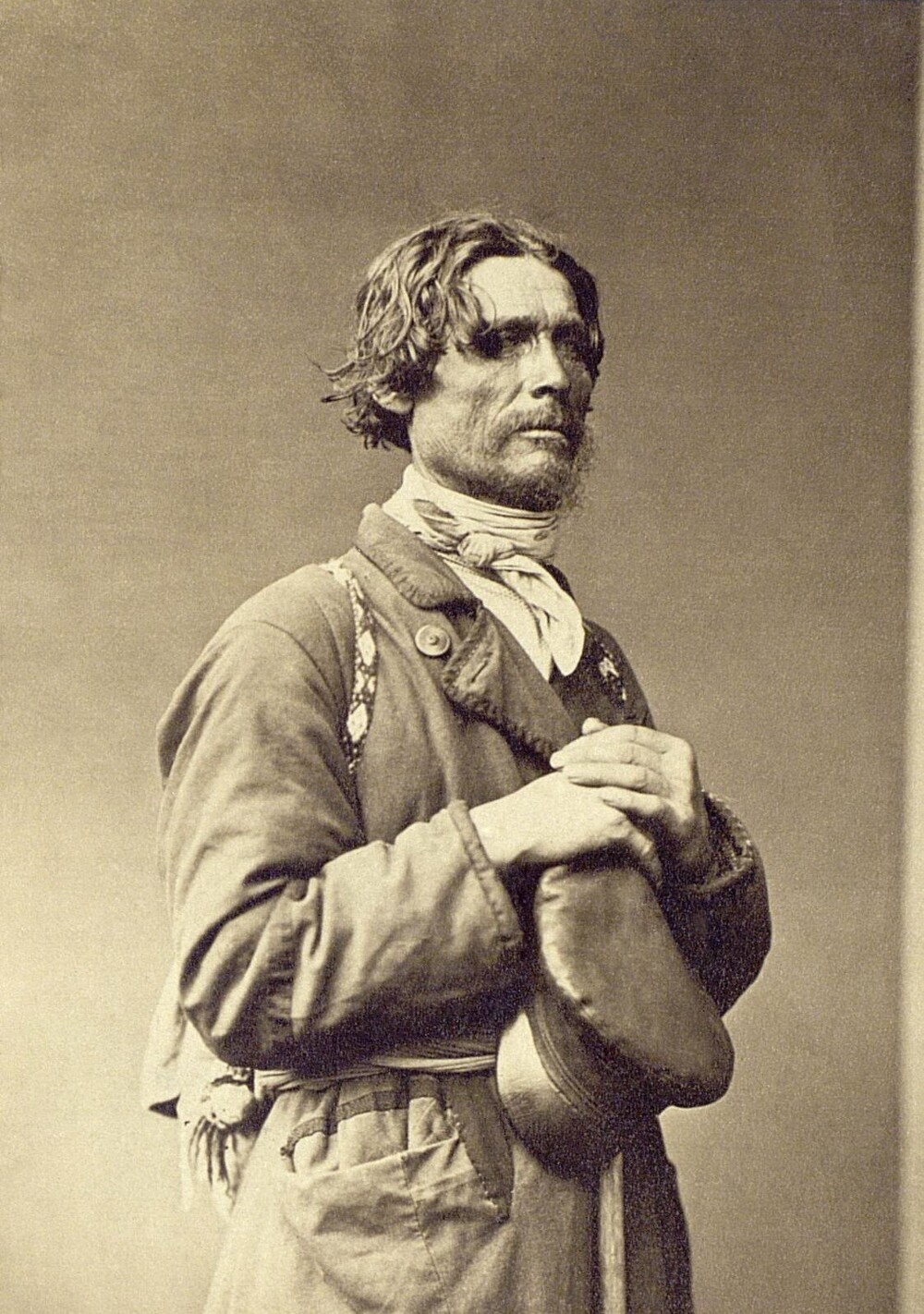 Портрет мужчины. Санкт-Петербург, 1860-е. Автор В. А. Каррик