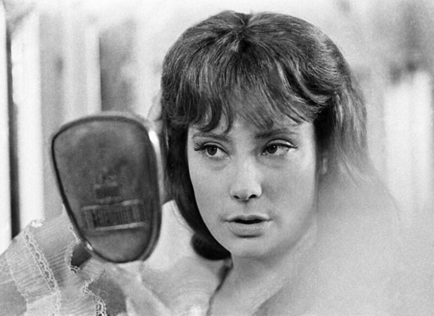 Татьяна Самойлова на съемках фильма «Анна Каренина». 27 июля 1966 года