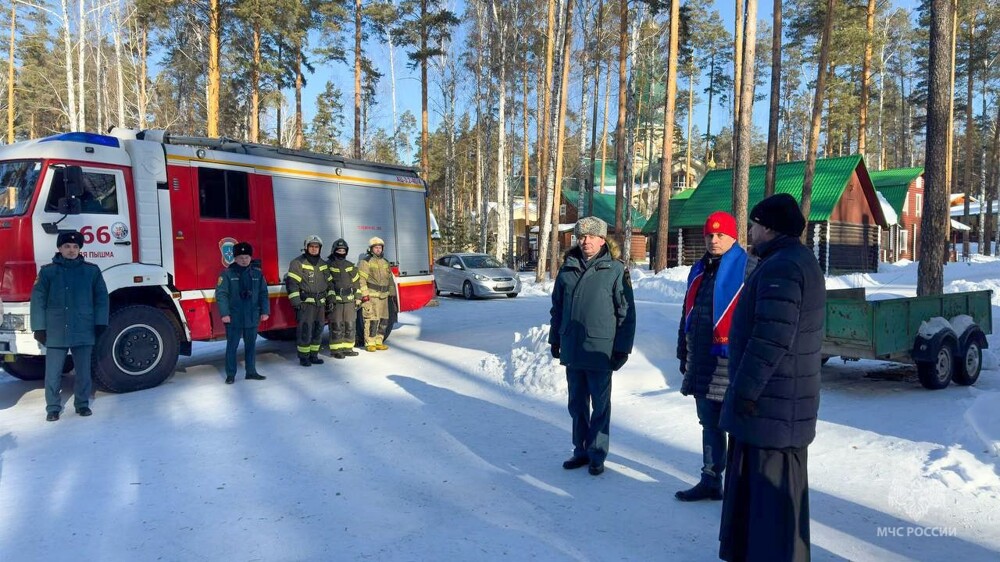 В России появилась первая православная дружина пожарных