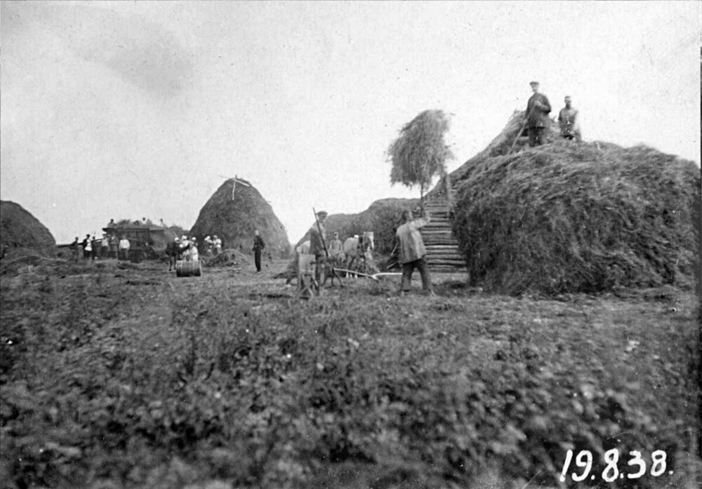 В деревне Болотихово. Брянская область. Жирятинский район. 1938 год.