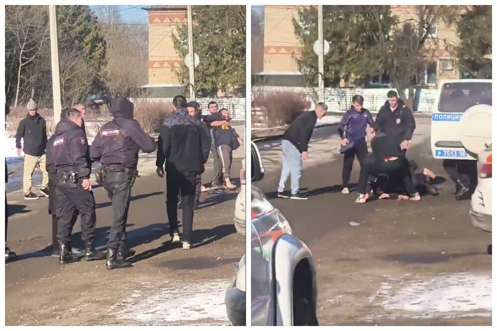 В Подмосковье дагестанцы напали на полицейских, чтобы вызволить своего соотечественника