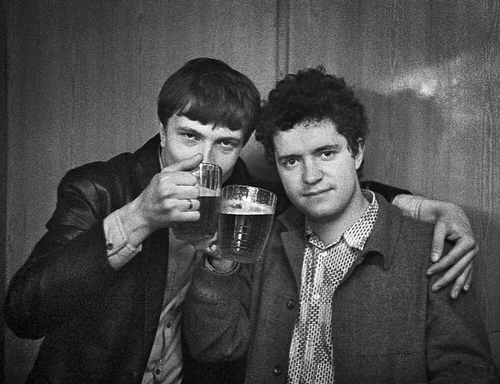 Тренер и рекордсмен. 1983 год. Фотограф Павел Сухарев.