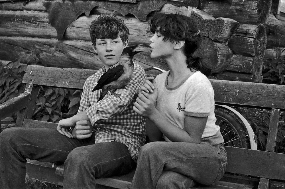 Друзья. 1982 год. Фотограф Павел Сухарев.